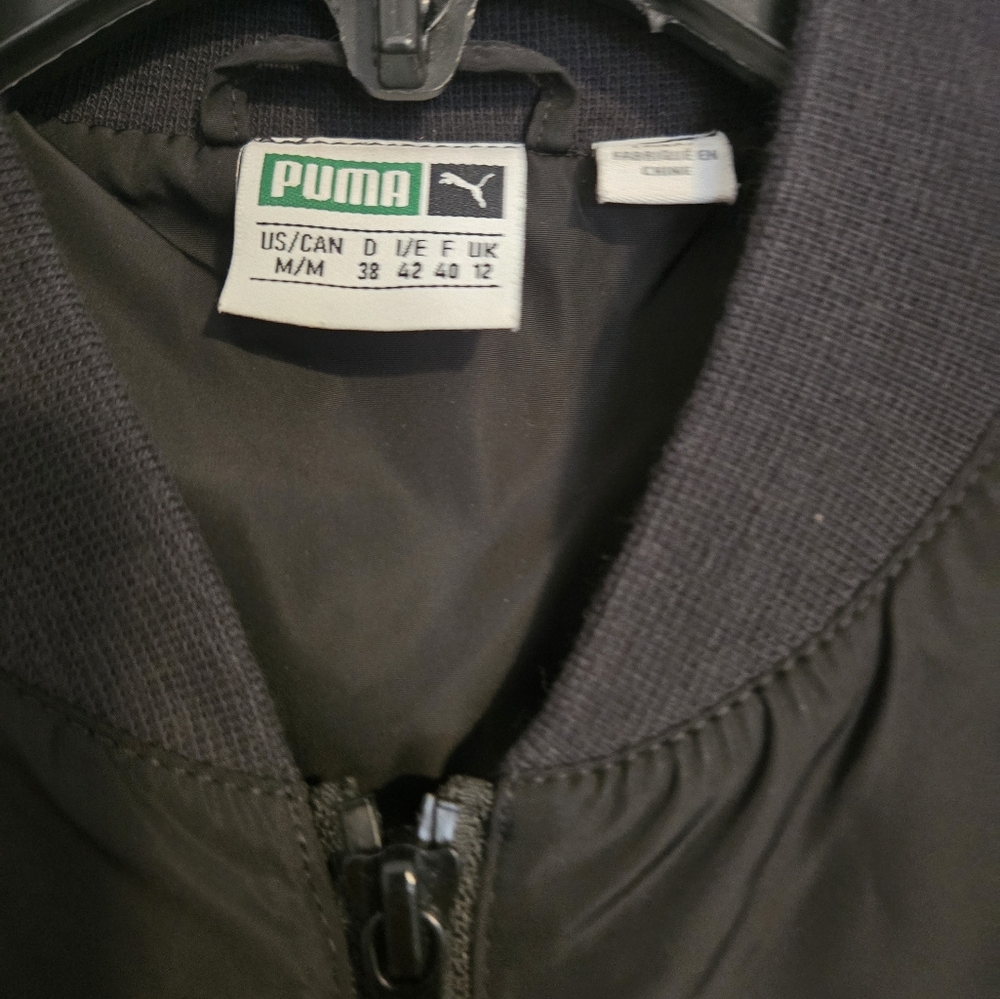 Black Puma Extreme Frills Bomber Jacket - Picture 7 of 15